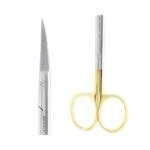 KRUGER TC. Cerrahi Makas Eğri -  16 cm - Görsel 2