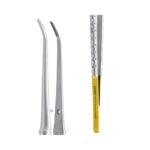 KRUGER Mikro Cerrahi Doku Pensi Dişli – Eğri - Görsel 2