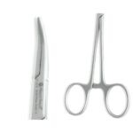 MAYERBACH Hemostatik Pens Eğri – Clamp / Mosquito 12.5 cm - Görsel 2