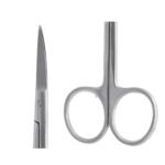 KRUGER Iris Cerrahi Makas 11,5 cm - Eğri - Görsel 2