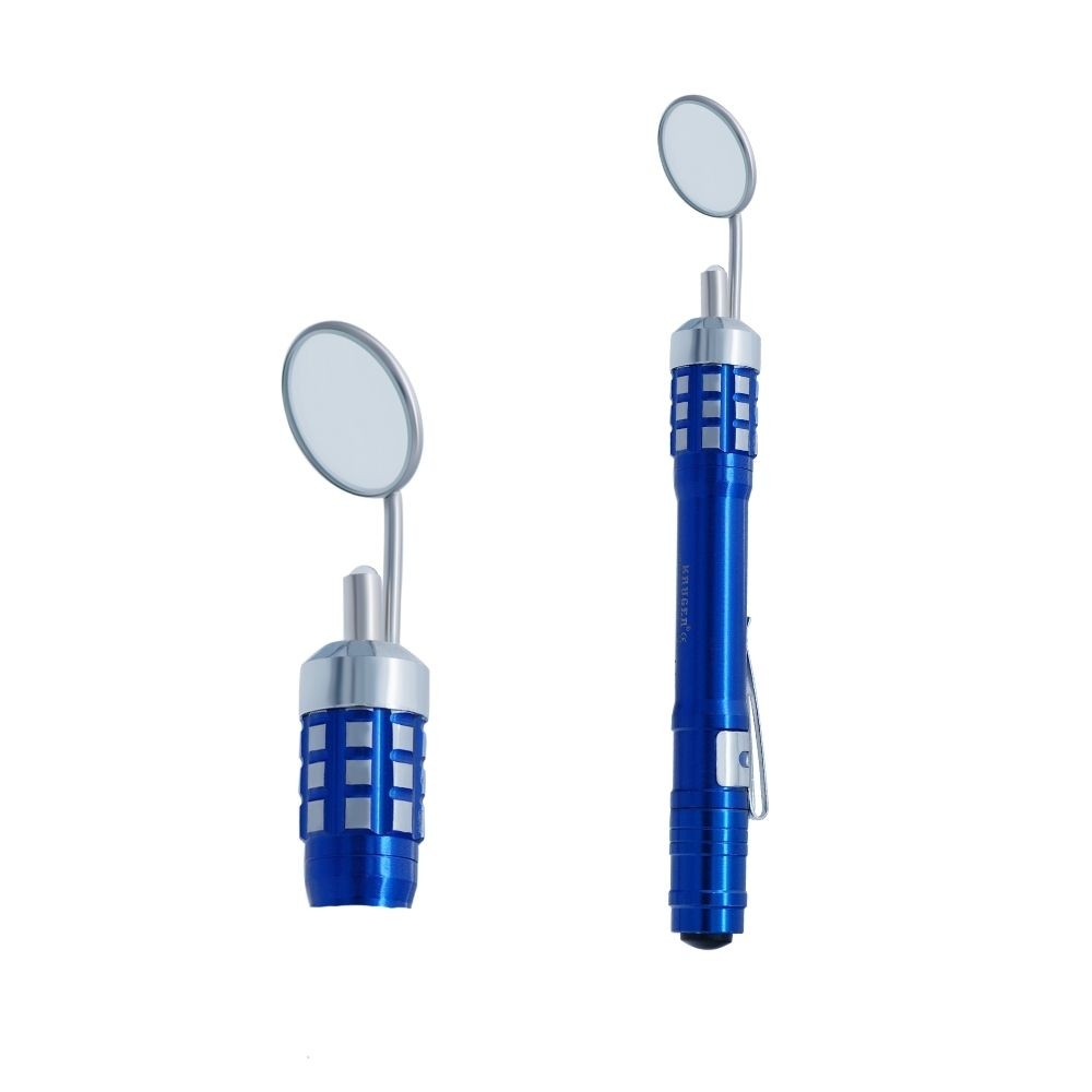 NO NAME MAVİ KRUGER Işıklı Ayna - Mavi Renk / Muayene - Görsel 1