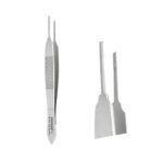 KRUGER Mikro Dişli Doku Pensi 1×2 0,9mm – 10 cm