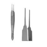 KRUGER Mikro Dişli Doku Pensi 1x2 0,5mm - 10 cm