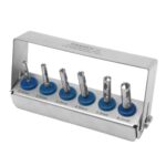 KRUGER Uzun Şaftlı Trephine Frez Seti – 6 Parça