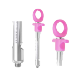 KRUGER Renkli Aspirelli Karpül Şırıngası – Pembe / Anestezi