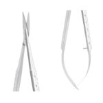 KRUGER Castroviejo Mikro Makas 11.5 cm – Eğri